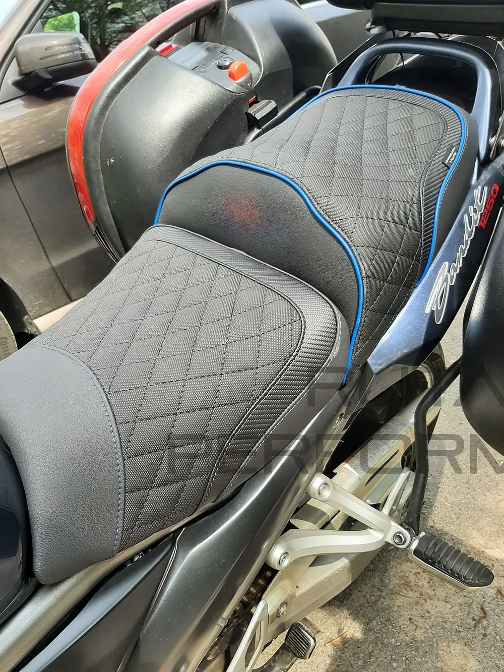 ÚPRAVA SEDLA -GSF 650+1250 - MOTO 3 DT