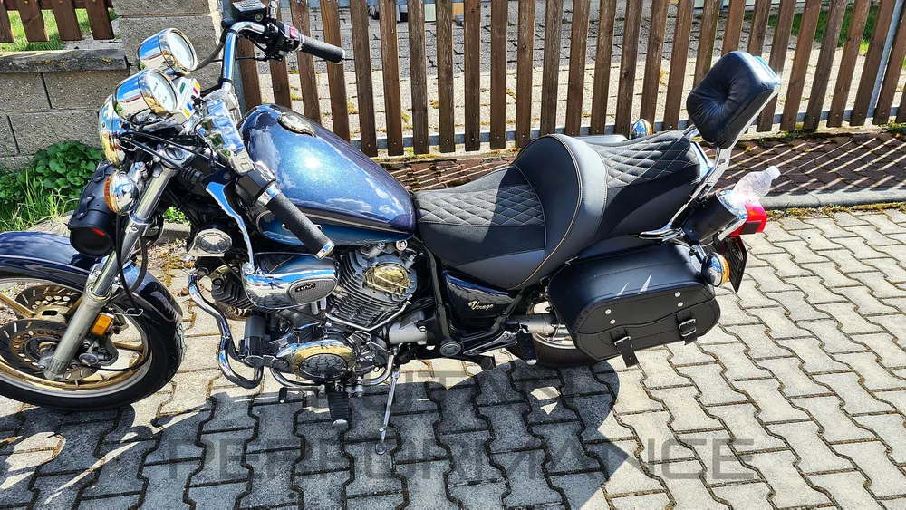 ÚPRAVA SEDLA -Virago 750+1100 - moto 4 DT