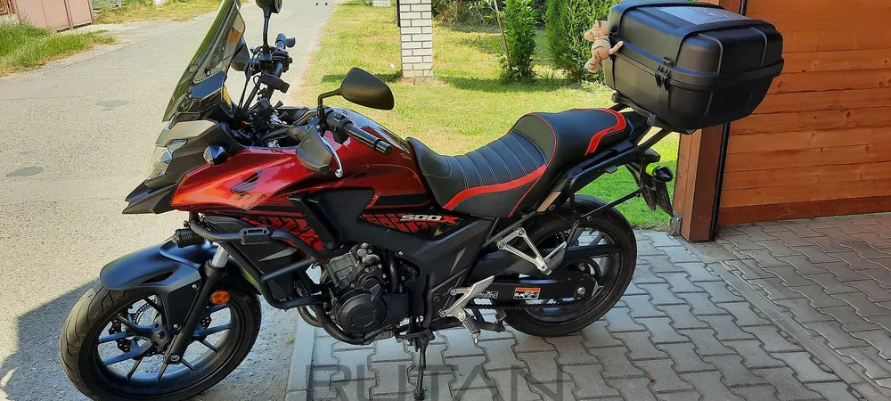 ÚPRAVA SEDLA -CB 500X - MOTO 4 DT