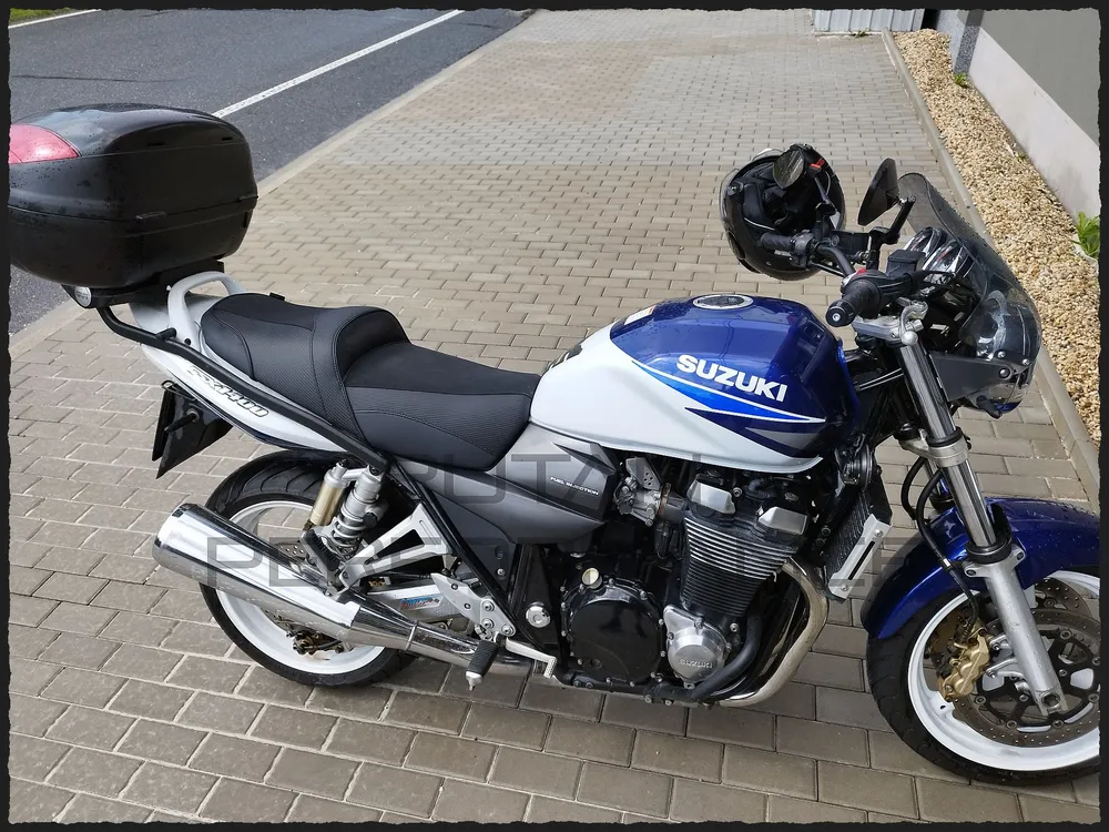 ÚPRAVA SEDLA -GSX 1400 - MOTO 2 DT