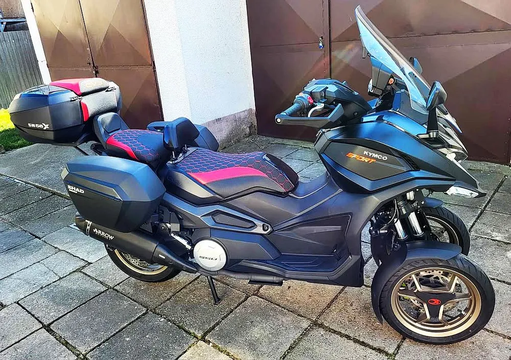 ÚPRAVA SEDLA -Kymco CV3 - moto 1