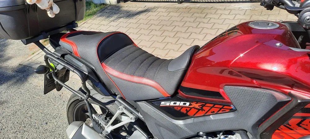 ÚPRAVA SEDLA -CB 500X - MOTO 3 DT